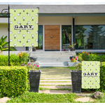 Golf Large Garden Flag - Single Sided (Personalized)