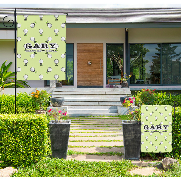 Custom Golf Large Garden Flag - Single Sided (Personalized)