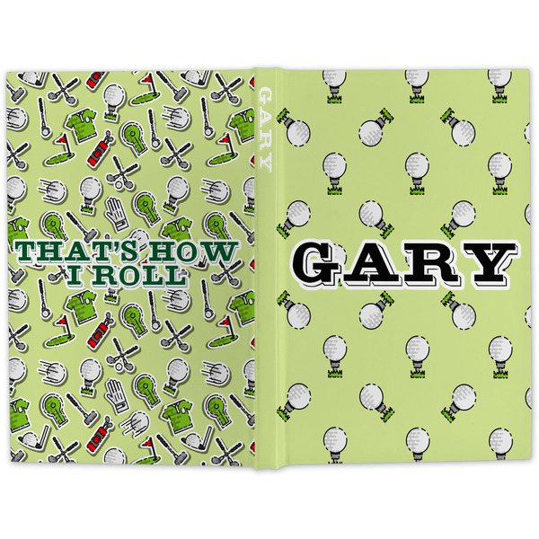 Golf Large Hard Cover Journal - Apvl