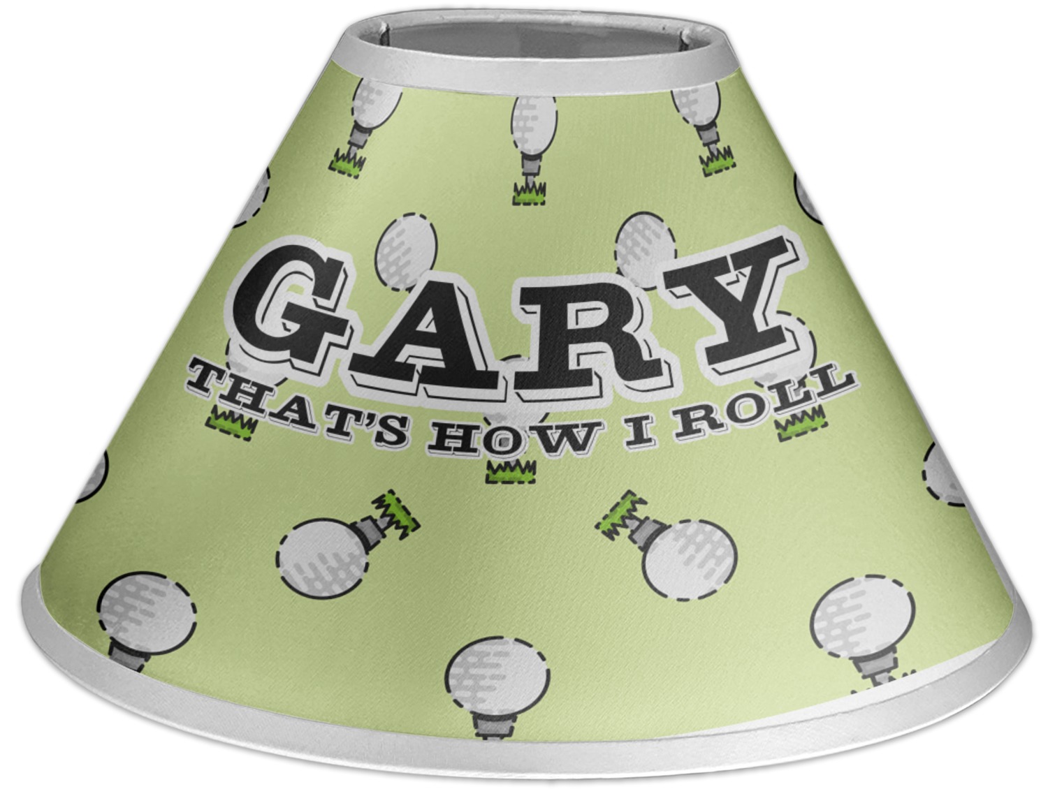 Golf Coolie Lamp Shade (Personalized) YouCustomizeIt
