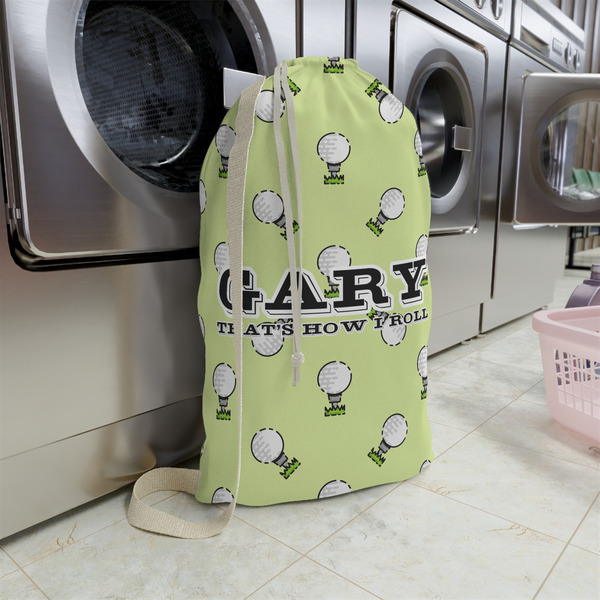 Golf Large Laundry Bag - In Context