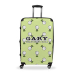 Golf Suitcase - 28" Large - Checked w/ Name or Text