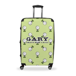 Golf Suitcase - 28" Large - Checked w/ Name or Text