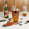 Golf Leather Bar Bottle Opener - IN CONTEXT