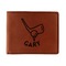 Golf Leather Bifold Wallet - Single