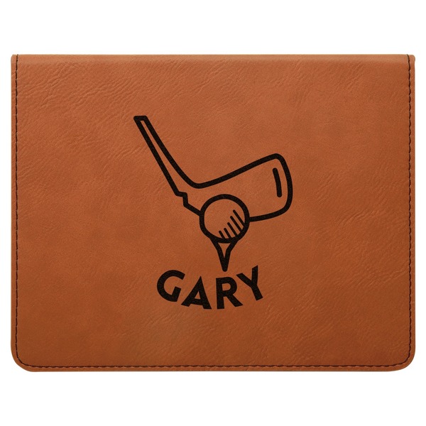 Golf Leatherette 4-Piece Wine Tool Set Flat