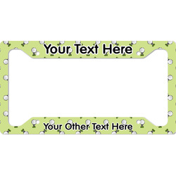 Golf License Plate Frame - Style A (Personalized)