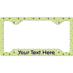 Golf License Plate Frame - Style C (Personalized)