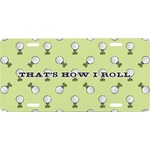 Golf Front License Plate (Personalized)