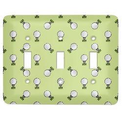 Golf Light Switch Cover (3 Toggle Plate)