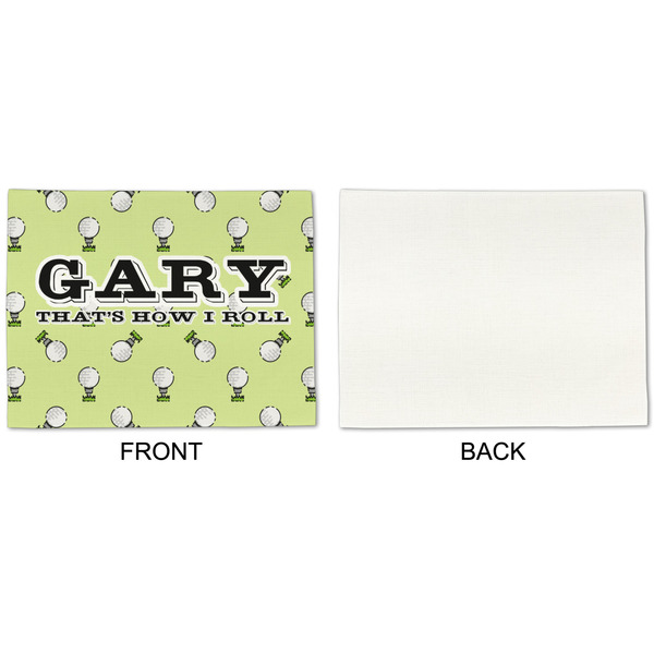 Golf Linen Placemat - APPROVAL Single (single sided)