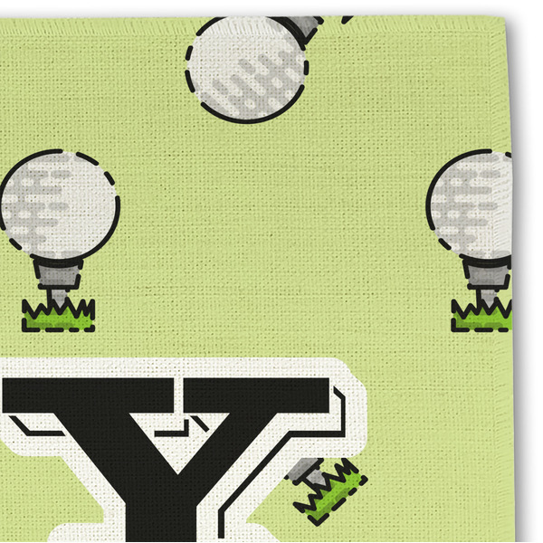 Golf Linen Placemat - DETAIL