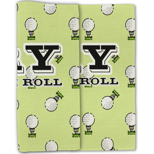 Golf Linen Placemat - Folded Half (double sided)