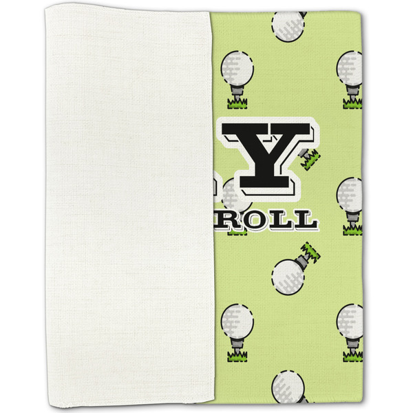 Golf Linen Placemat - Folded Half