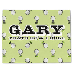 Golf Single-Sided Linen Placemat - Single w/ Name or Text