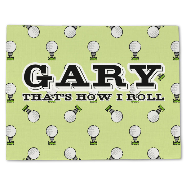 Golf Linen Placemat - Front