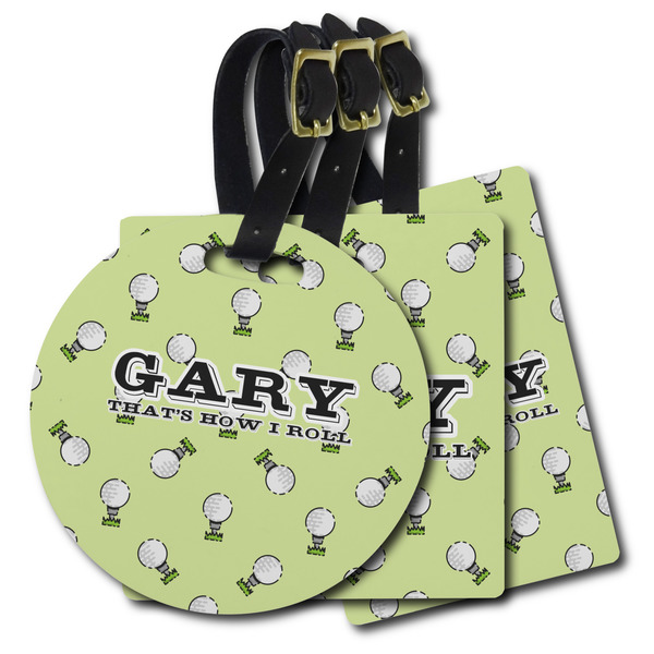 Custom Golf Plastic Luggage Tag (Personalized)