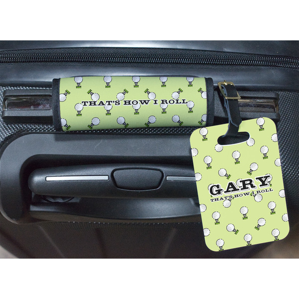 Golf Luggage Wrap & Tag