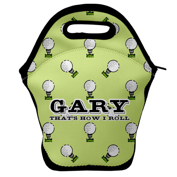 Custom Golf Lunch Bag w/ Name or Text