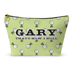 Golf Makeup Bag - Large - 12.5"x7" (Personalized)