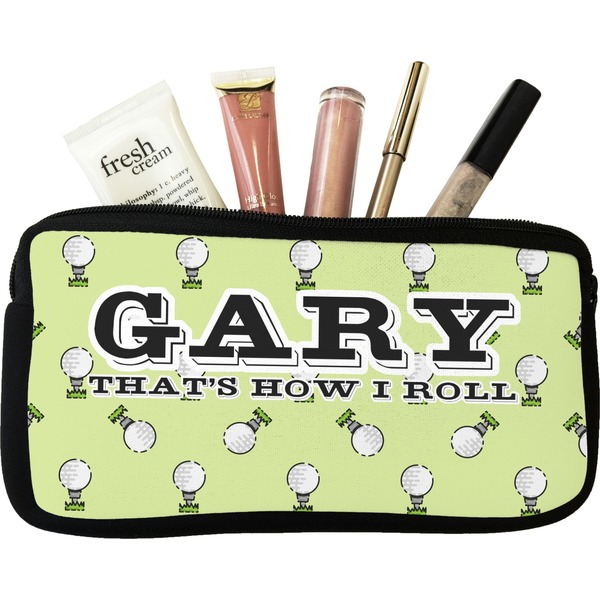 Custom Golf Makeup / Cosmetic Bag (Personalized)