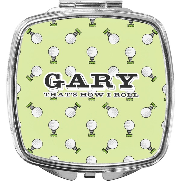 Custom Golf Compact Makeup Mirror (Personalized)