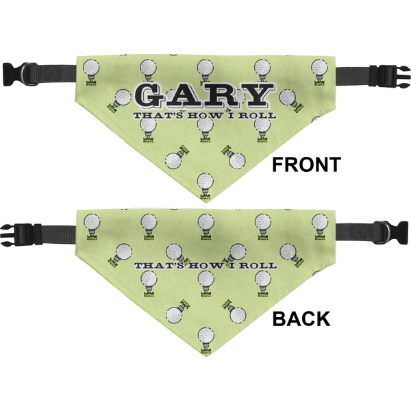 Golf Medium Dog Bandana Approval