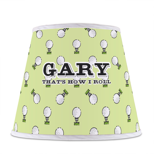 Golf Poly Film Empire Lampshade - Front View