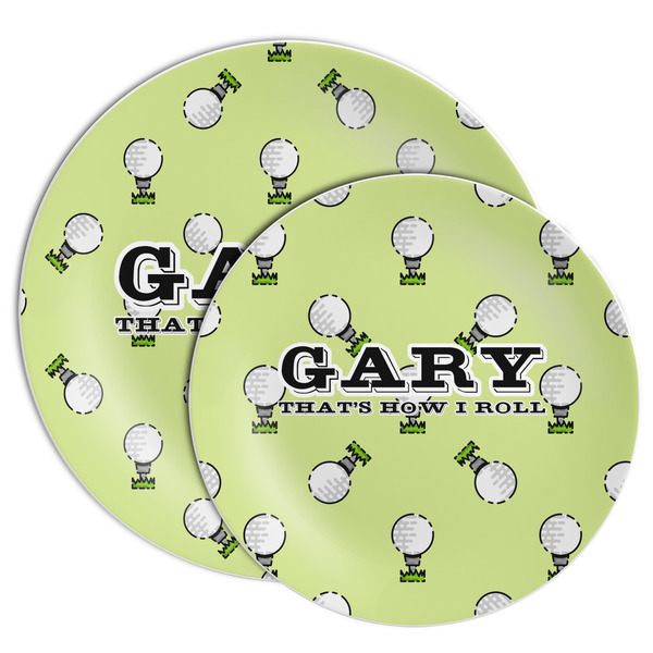 Golf Melamine Plates - PARENT/MAIN