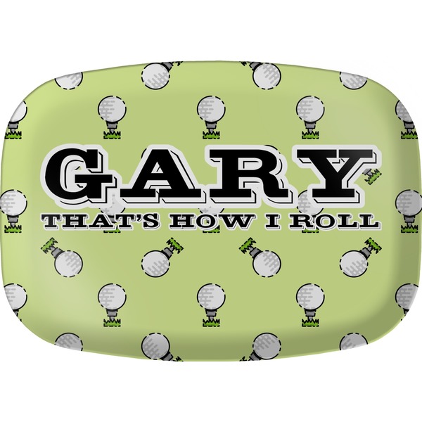 Custom Golf Melamine Platter (Personalized)