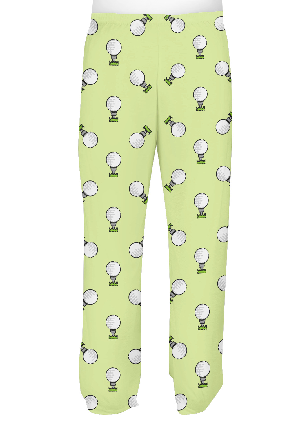 Golf Mens Pajama Pants - XL (Personalized) - YouCustomizeIt