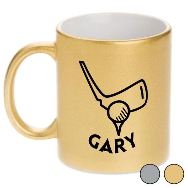 Golf Metallic Mugs