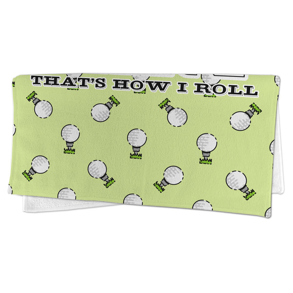 Golf Microfiber Dish Rag - FOLDED (half)