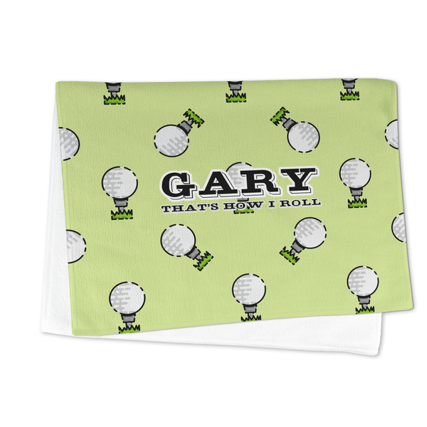 Golf Microfiber Dish Towel - FOLDED HALF