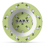 Golf Plastic Bowl - Microwave Safe - Composite Polymer (Personalized)