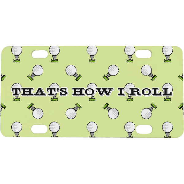 Custom Golf Mini/Bicycle License Plate (Personalized)