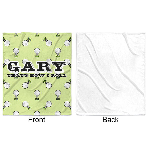 Golf Minky Blanket - 50"x60" - Single Sided - Front & Back
