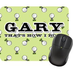 Golf Rectangular Mouse Pad (Personalized)