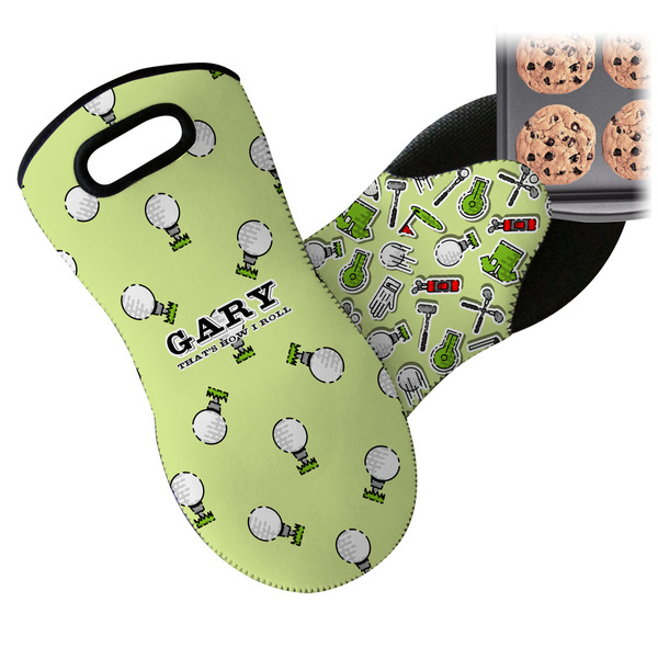 Golf Neoprene Oven Mitt