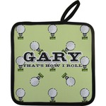 Golf Pot Holder w/ Name or Text