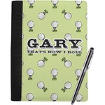 Golf Notebook Padfolio - Large w/ Name or Text