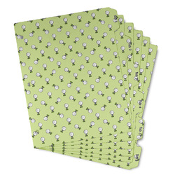 Golf Binder Tab Divider - Set of 6 (Personalized)