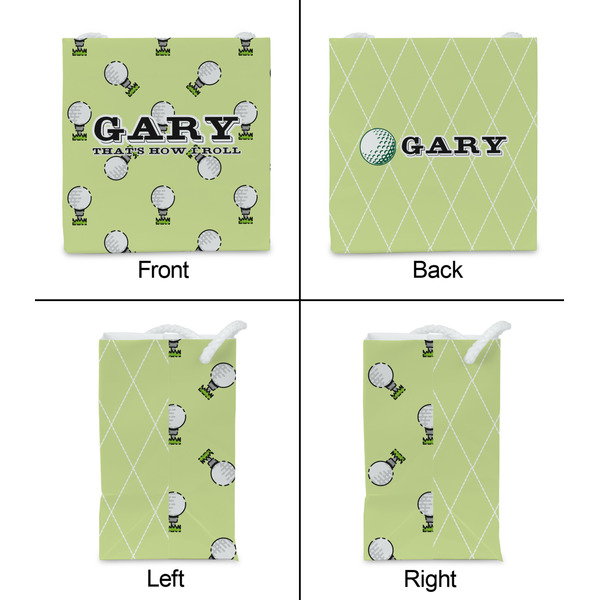Golf Party Favor Gift Bag - Matte - Approval