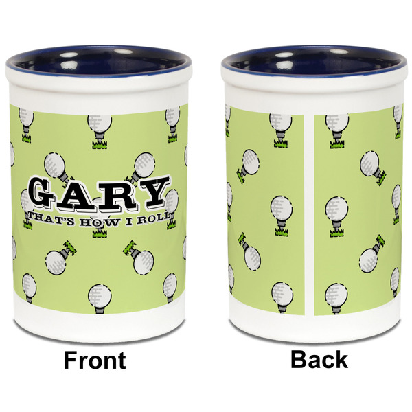 Golf Pencil Holder - Blue - approval