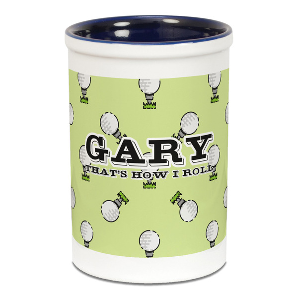 Golf Pencil Holder - Blue