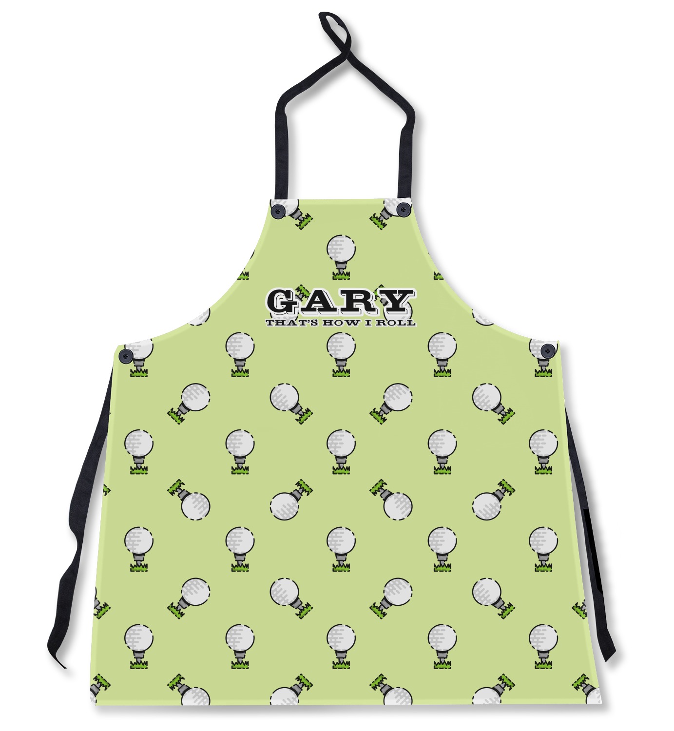 Custom Golf Apron w/ Name or Text YouCustomizeIt