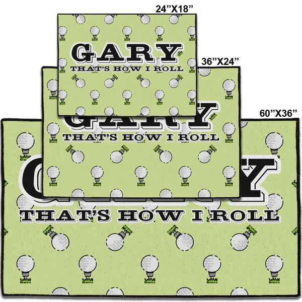 Golf Personalized Door Mat - Group Parent IMF