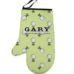Golf Left Oven Mitt (Personalized)