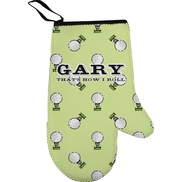 Golf Personalized Oven Mitt