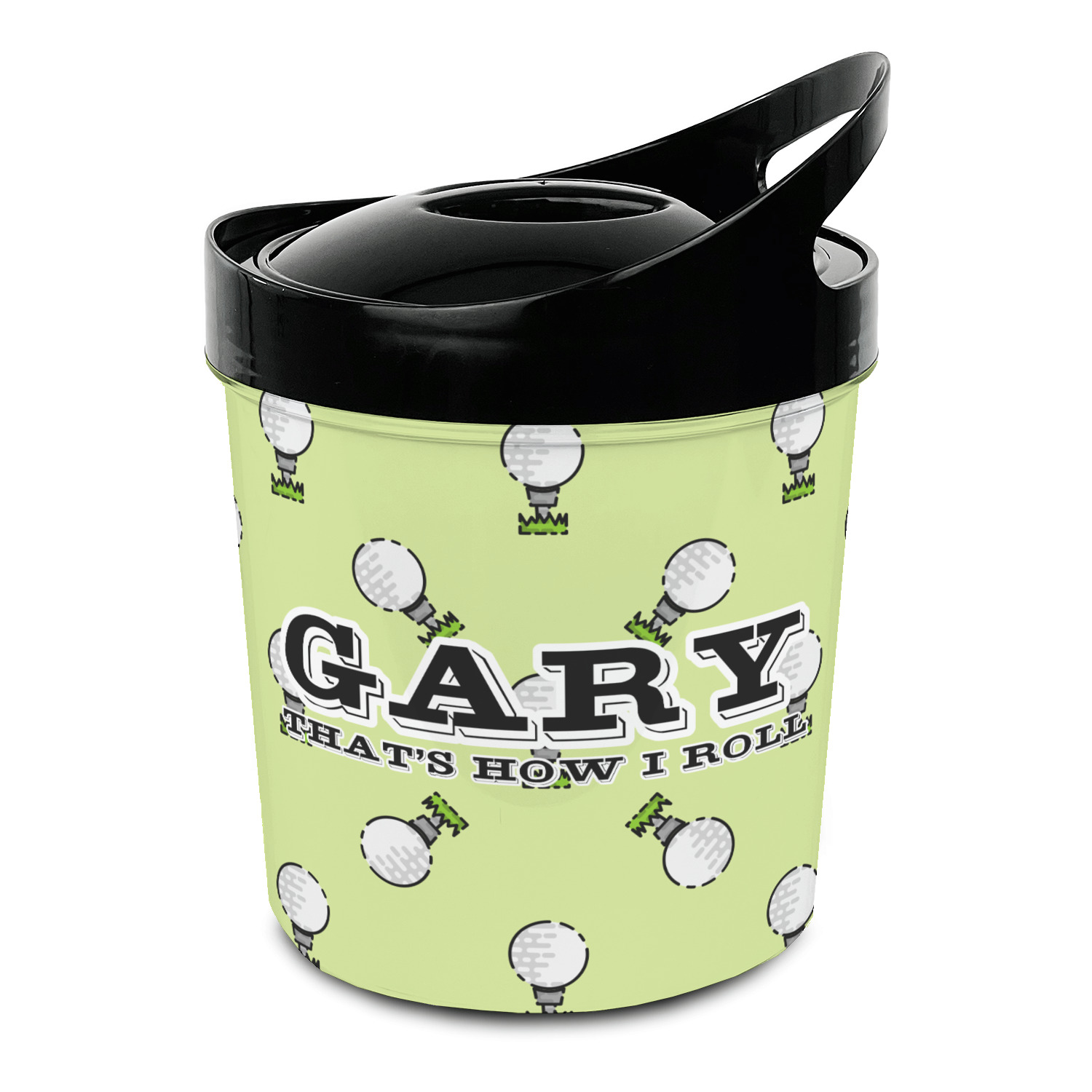 Golf Plastic Ice Bucket (Personalized) YouCustomizeIt